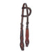 Floral Tooled Single Ear Headstall with Buckles