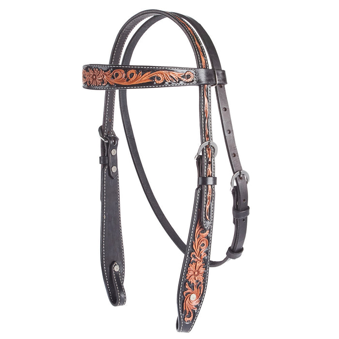 Floral Browband Headstall