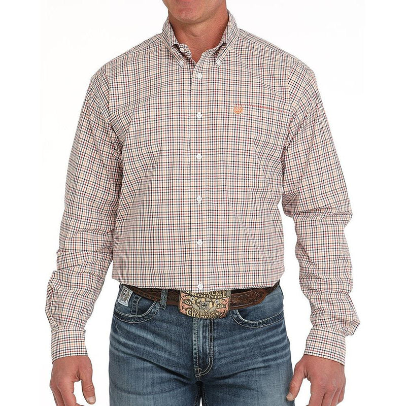 Men's Classic Check Button Down Shirt