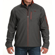 Men's Charcoal Bonded Jacket