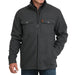 Men's Charcoal Shirt Jacket