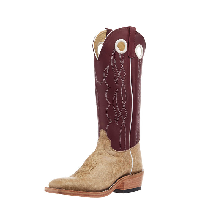 Men's Ride Ready Vanilla West Vamp 15in Oxblood Waxy Kansas Top