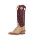 Men's Ride Ready Vanilla West Vamp 15in Oxblood Waxy Kansas Top