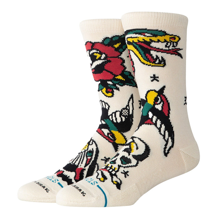 Unisex Flash Canvas Crew Socks