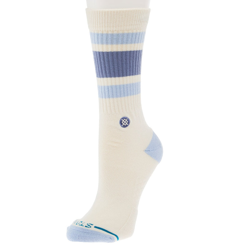 Women's Boyd Periwinkle Crew Socks
