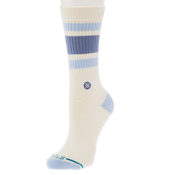 Women's Boyd Periwinkle Crew Socks