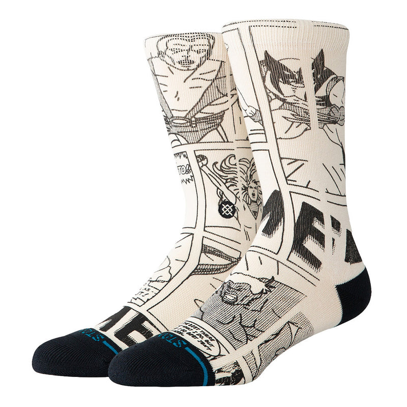 Unisex Marvel Good VS Bad Crew Socks