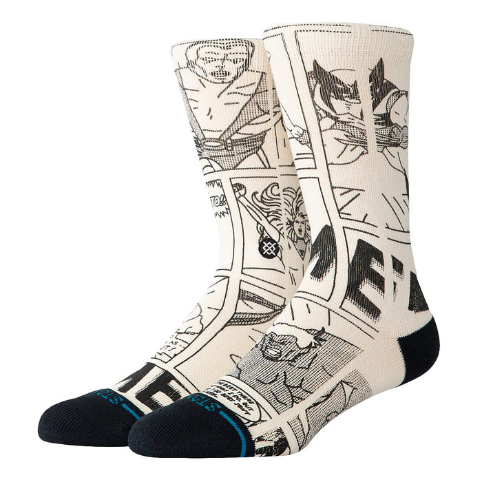 Unisex Marvel Good VS Bad Crew Socks