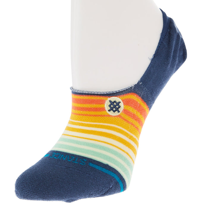 Unisex Curren Sea Blue No Show Socks