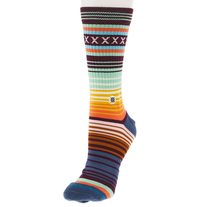 Unisex Curren St Crew Sea Blue Socks