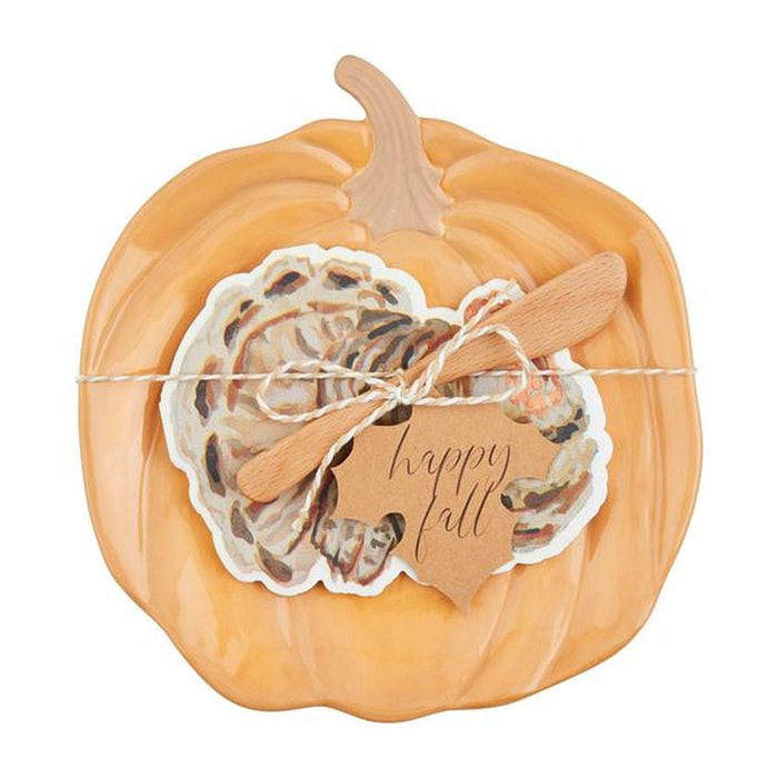 Orange Pumpkin Cheese Set