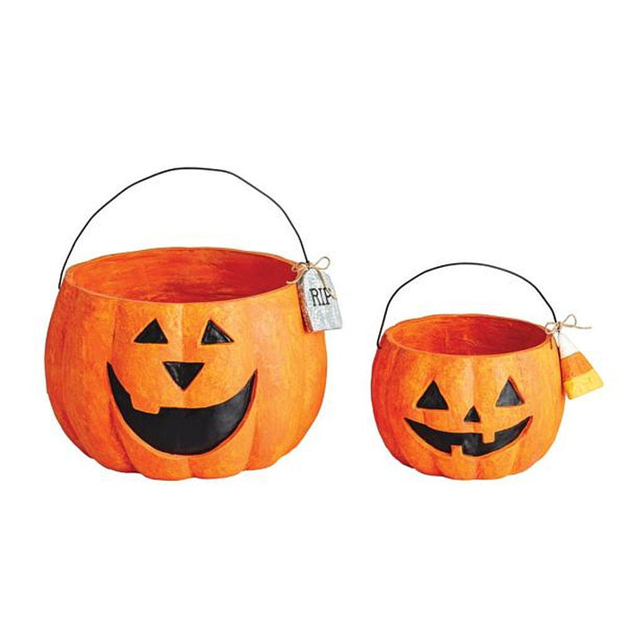 Jack O Lantern Treat Bucket Set
