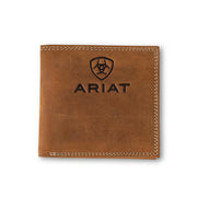 TriFold Plain Brown Wallet