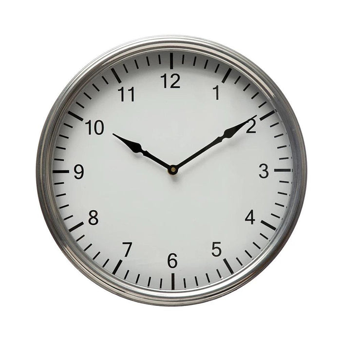 Metal Wall Clock Antique Finish