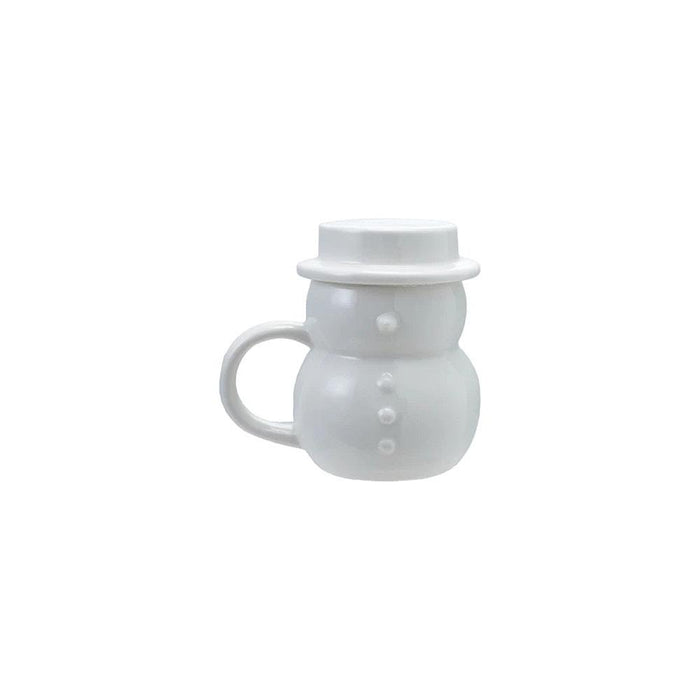 Snowman 10oz Mug with Lid