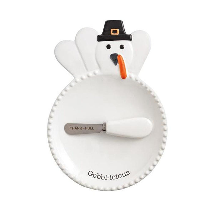 Turkey Plate & Spreader Set