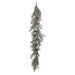 Faux Cedar Garland with Rust Metal Bells