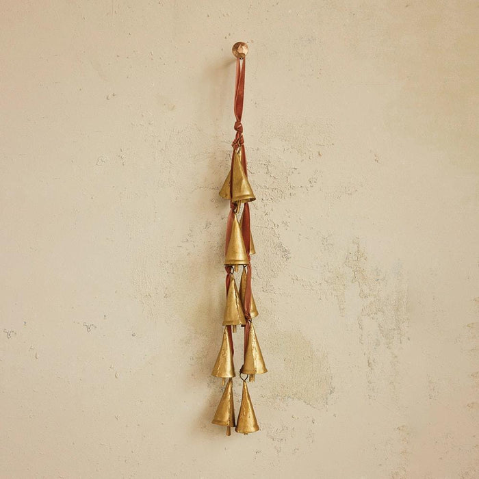 Velvet Ribbon with Bells Door Hanger