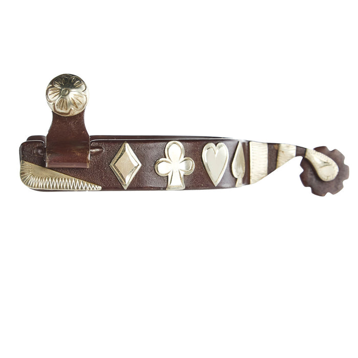 Men's Antique Card Suite Spurs