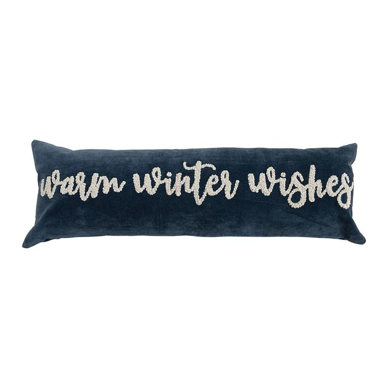 Warm Winter Wishes Lumbar Pillow