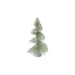 Sage Plastic Bottle Brush Tree