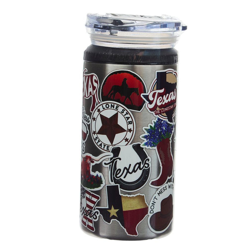 Texas 4 In 1 Stainless Steel Tumbler