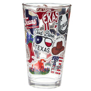 Texas Pint Glass