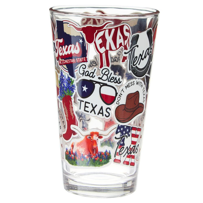 Texas Pint Glass