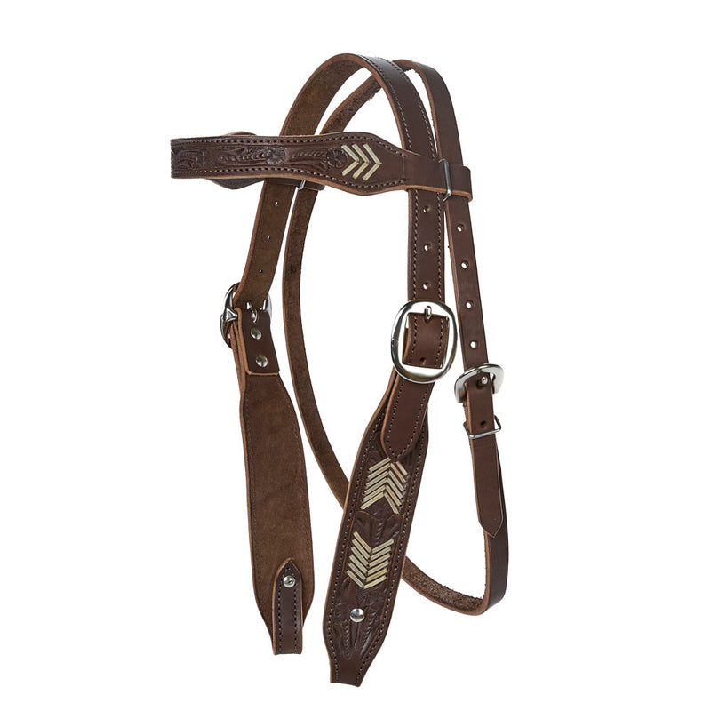 Rawhide Arrow Tack Set with Breast Collar