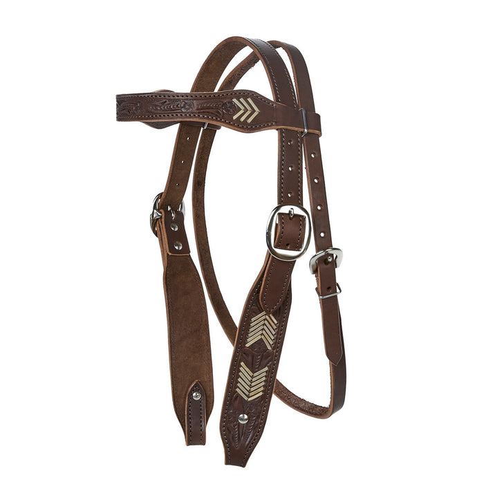 Rawhide Arrow Tack Set with Breast Collar