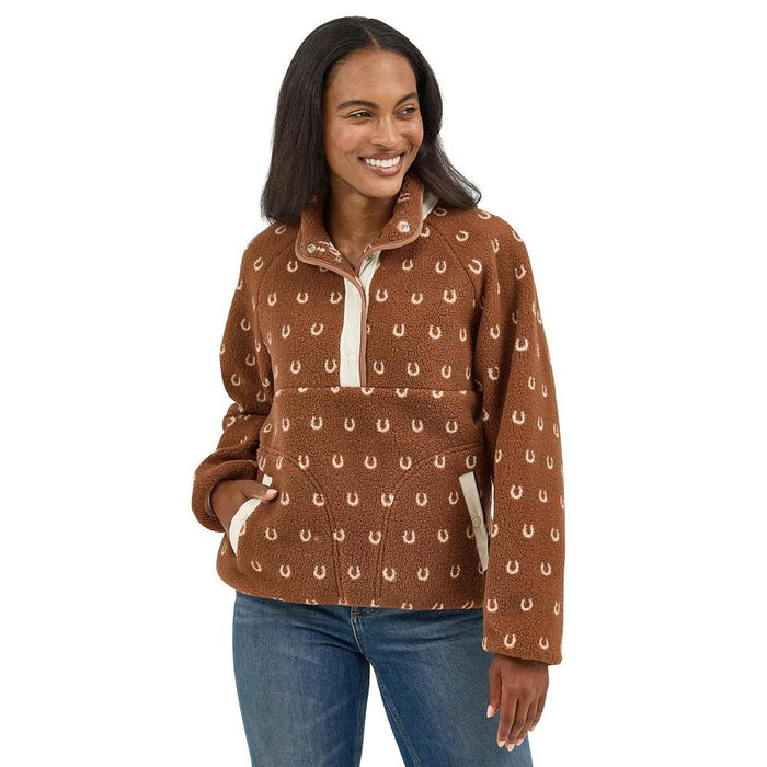 Women's Horseshoe Sherpa Pullover
