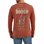 Men's Henna Long Sleeve Logo Tee Shirt