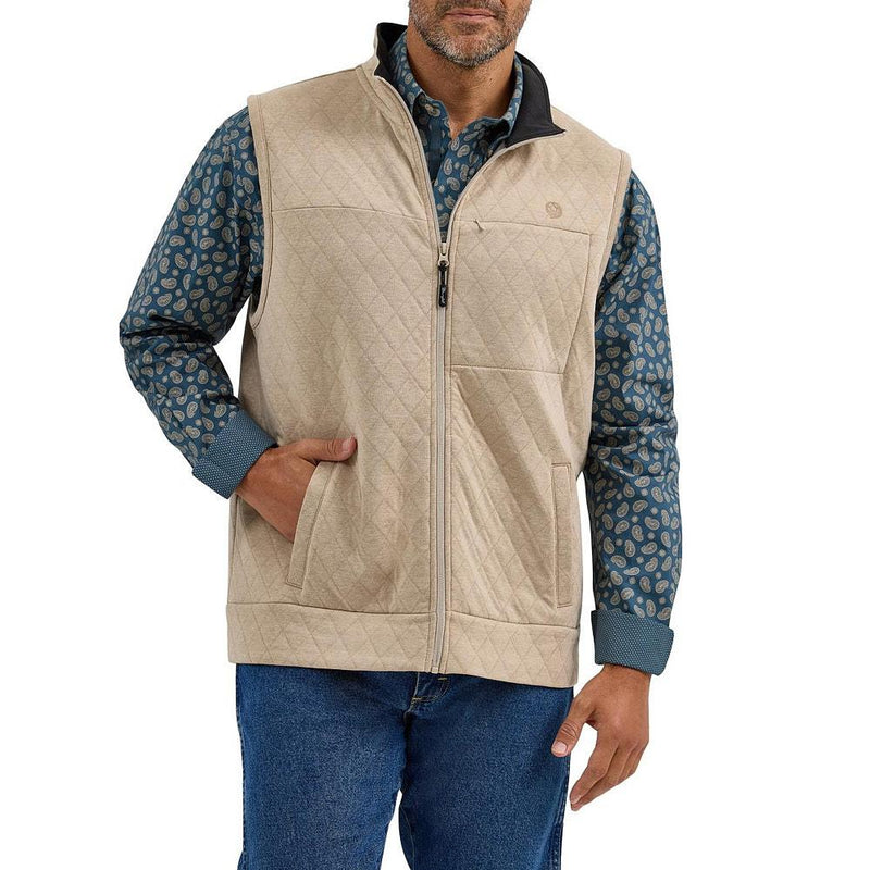 Men's George Strait Tan Vest