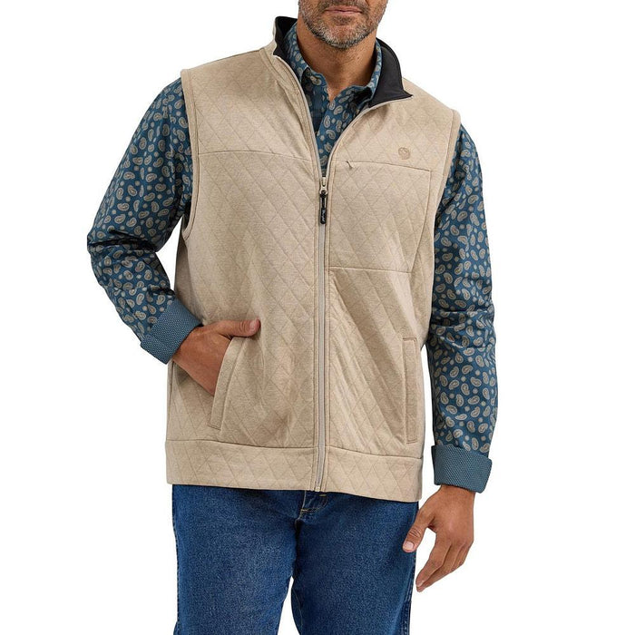 Men's George Strait Tan Vest