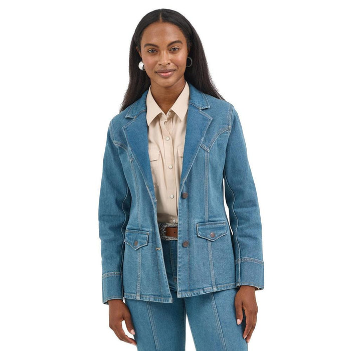 Women's Denim Blazer