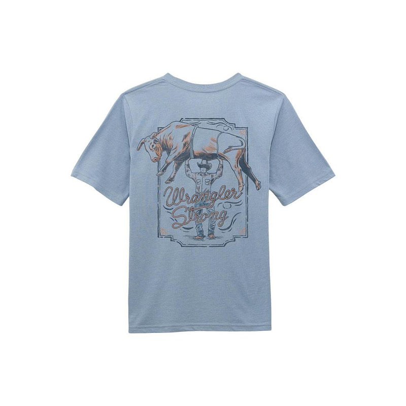 Boy's Ashley Blue Strong Tee Shirt