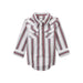 Baby Boy's White Striped Onesie