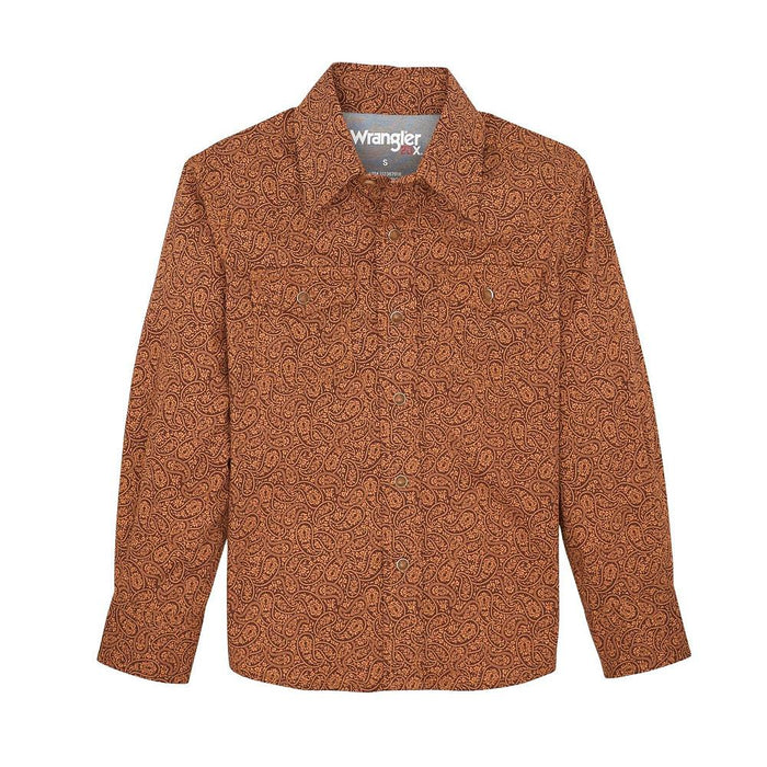 Boy's Rustic Brown 20X Advanced Comfort Shirt