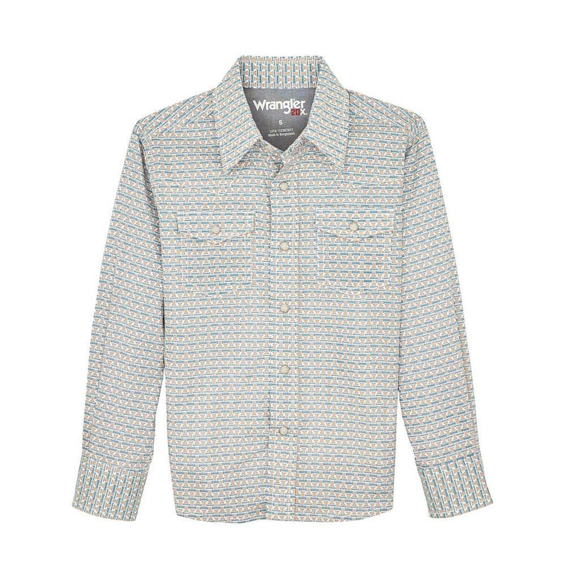Boy's 20X Advanced Comfort Teal Shirt