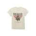 Women's Retro White Logo Tee Shirt