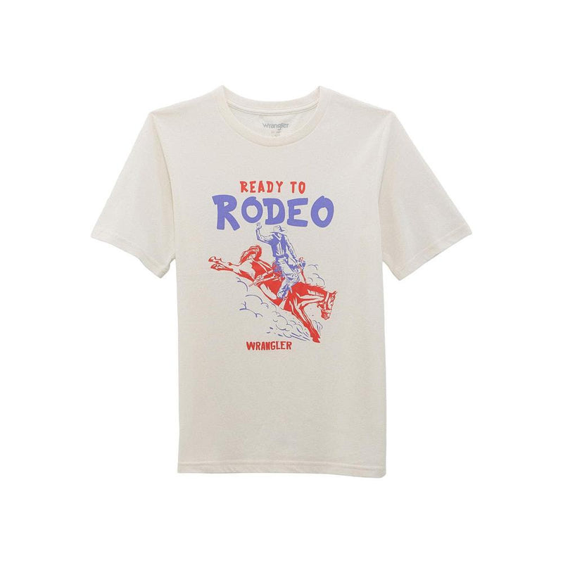 Boy's Marshmallow Logo Tee Shirt
