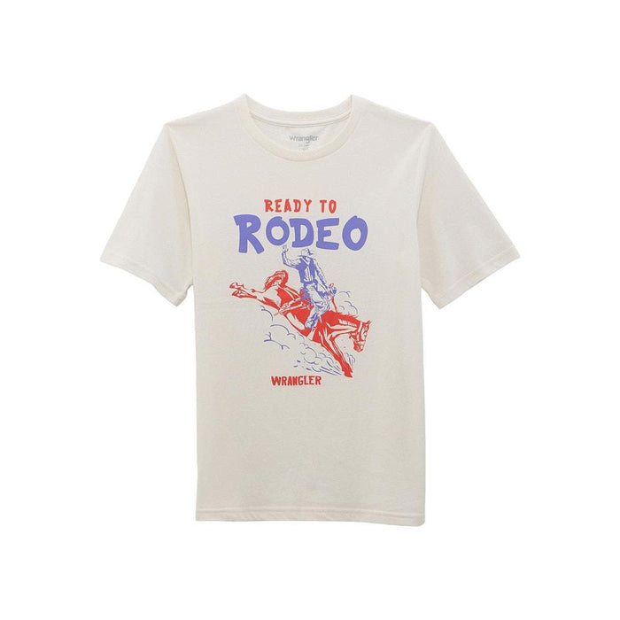 Boy's Marshmallow Logo Tee Shirt