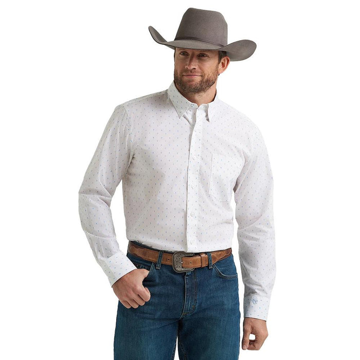Men's Cody Johnson White Logo Shirt