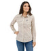 Women's White Floral Shirt