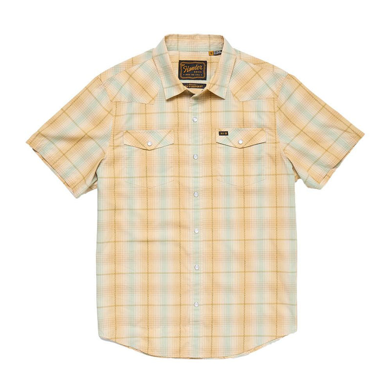 Men's Gold Prairie Plaid Shirt