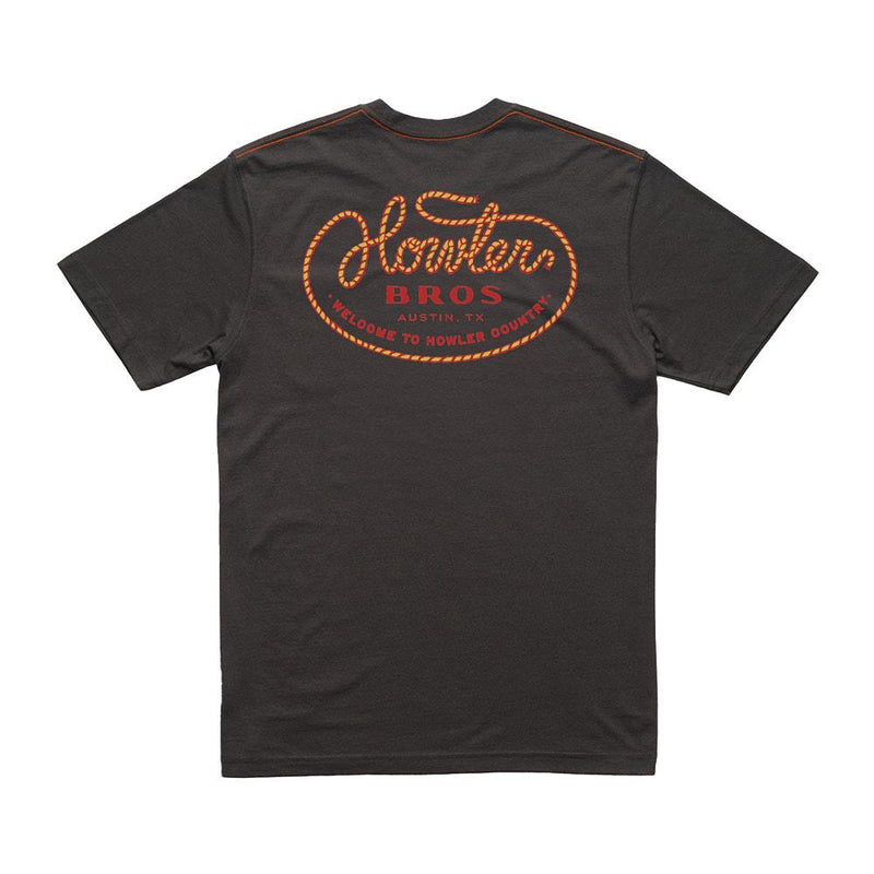 Men's Lasso Antique Black Tee Shirt