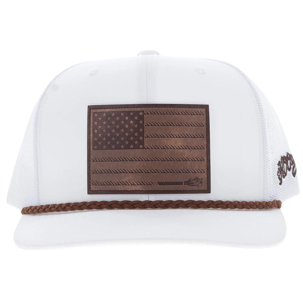 Hooey Men's Liberty Roper White Cap - Main Image