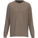 Men's Tan Henley Tee Shirt