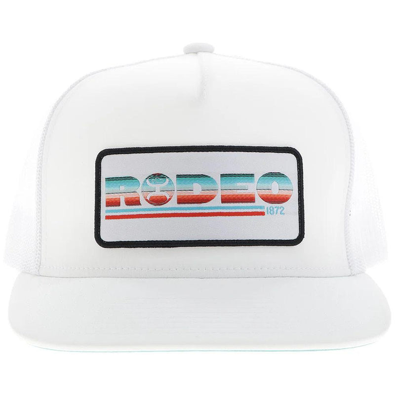 Youth Rodeo White Trucker Cap