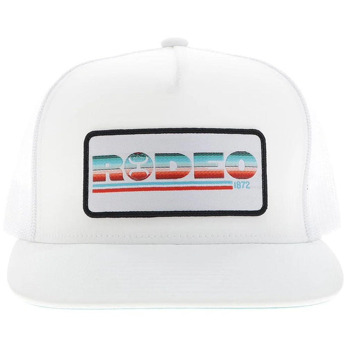 Youth Rodeo White Trucker Cap
